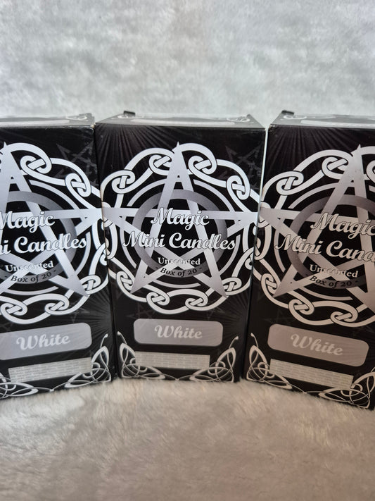 Magic Mini Candles White