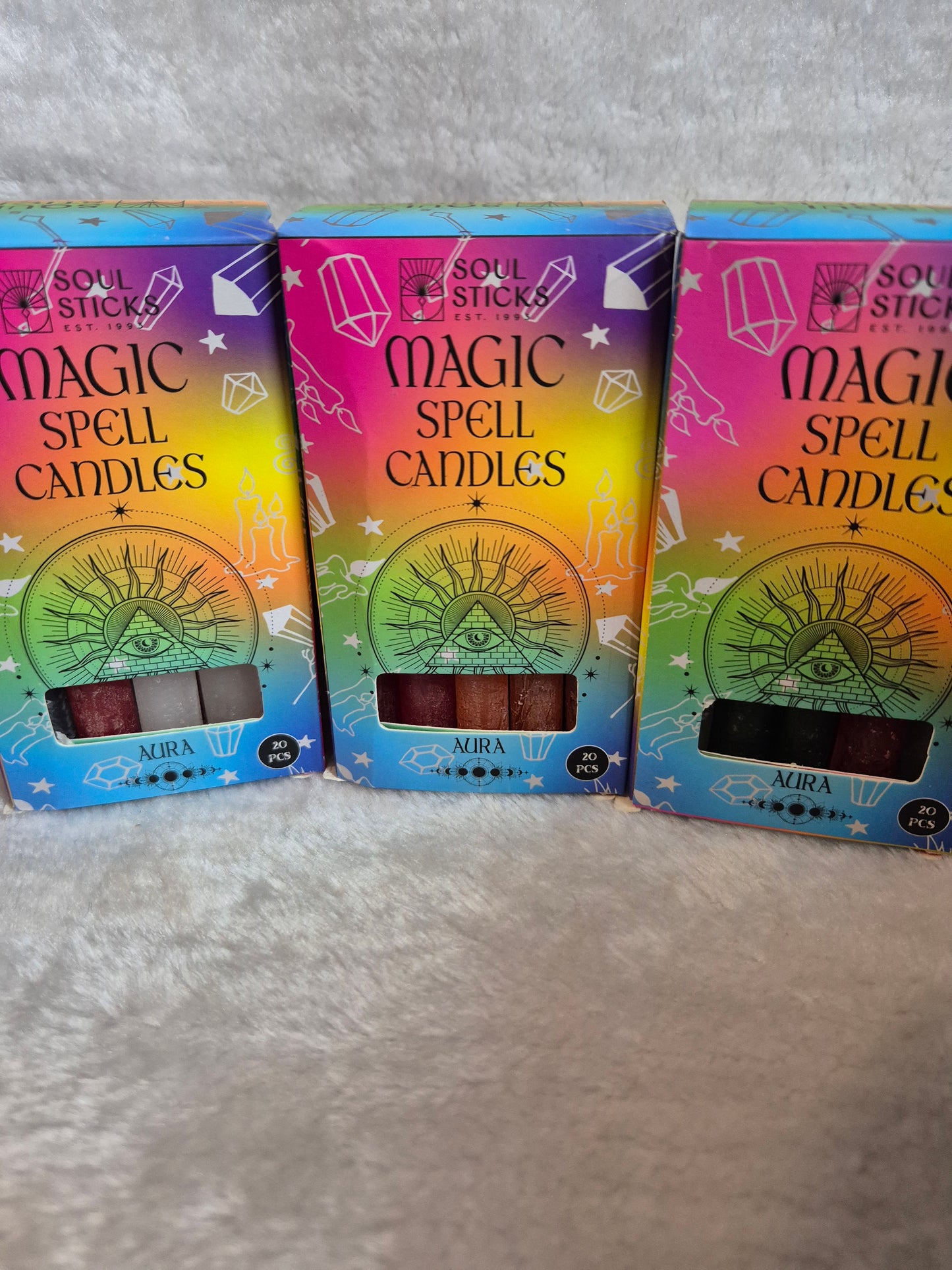 Soul Sticks Magic Spell candles Aura