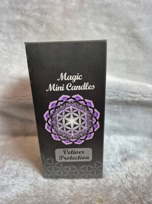Magic Mini Candles Vertiver Protection