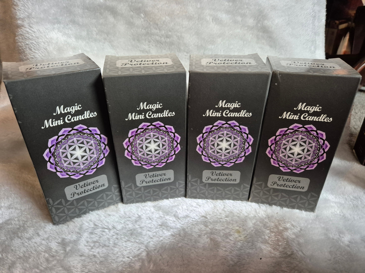 Magic Mini Candles Vertiver Protection