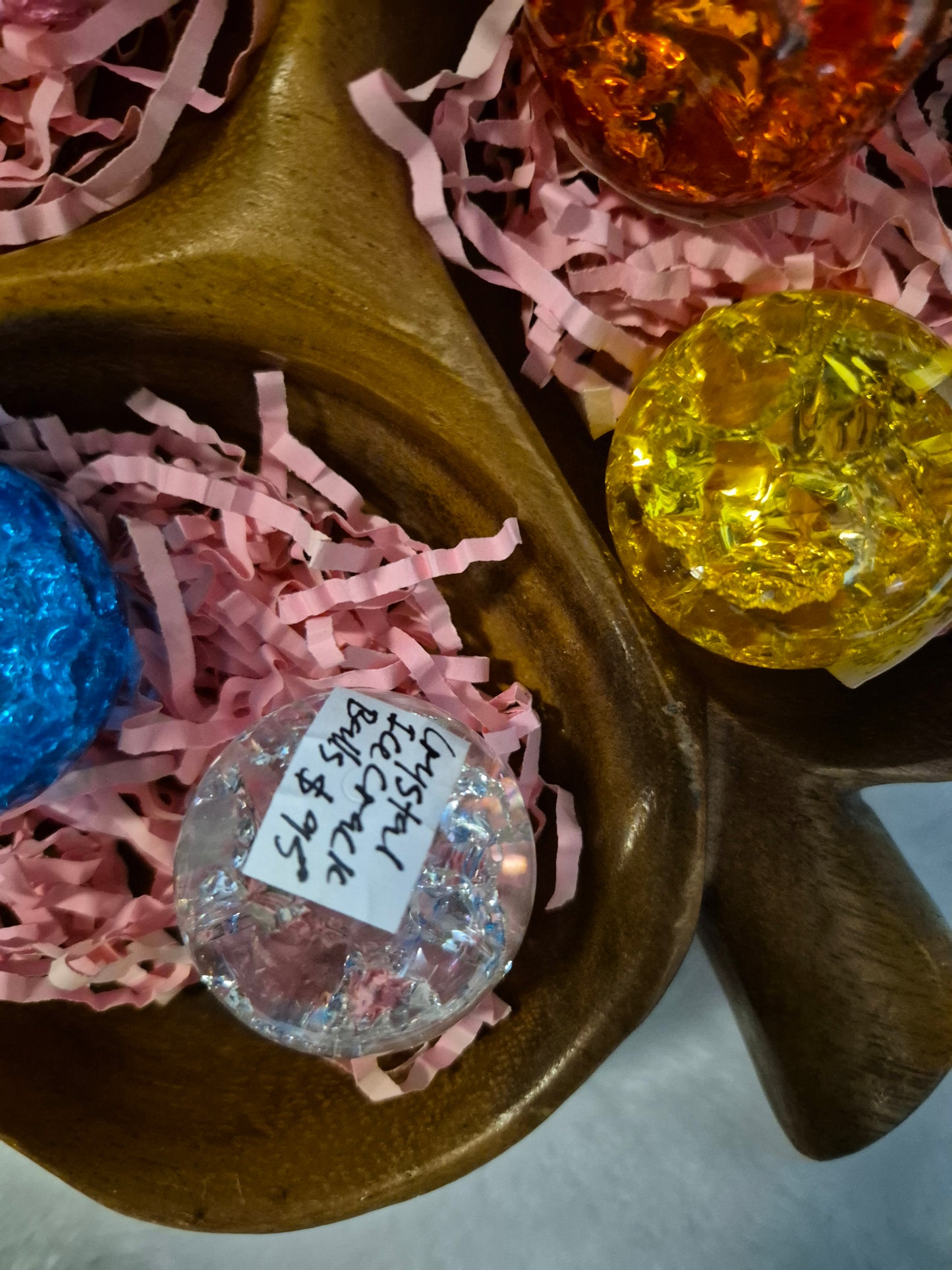 Crystal Ice Cracked Balls