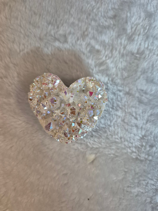 Aura Quartz Heart