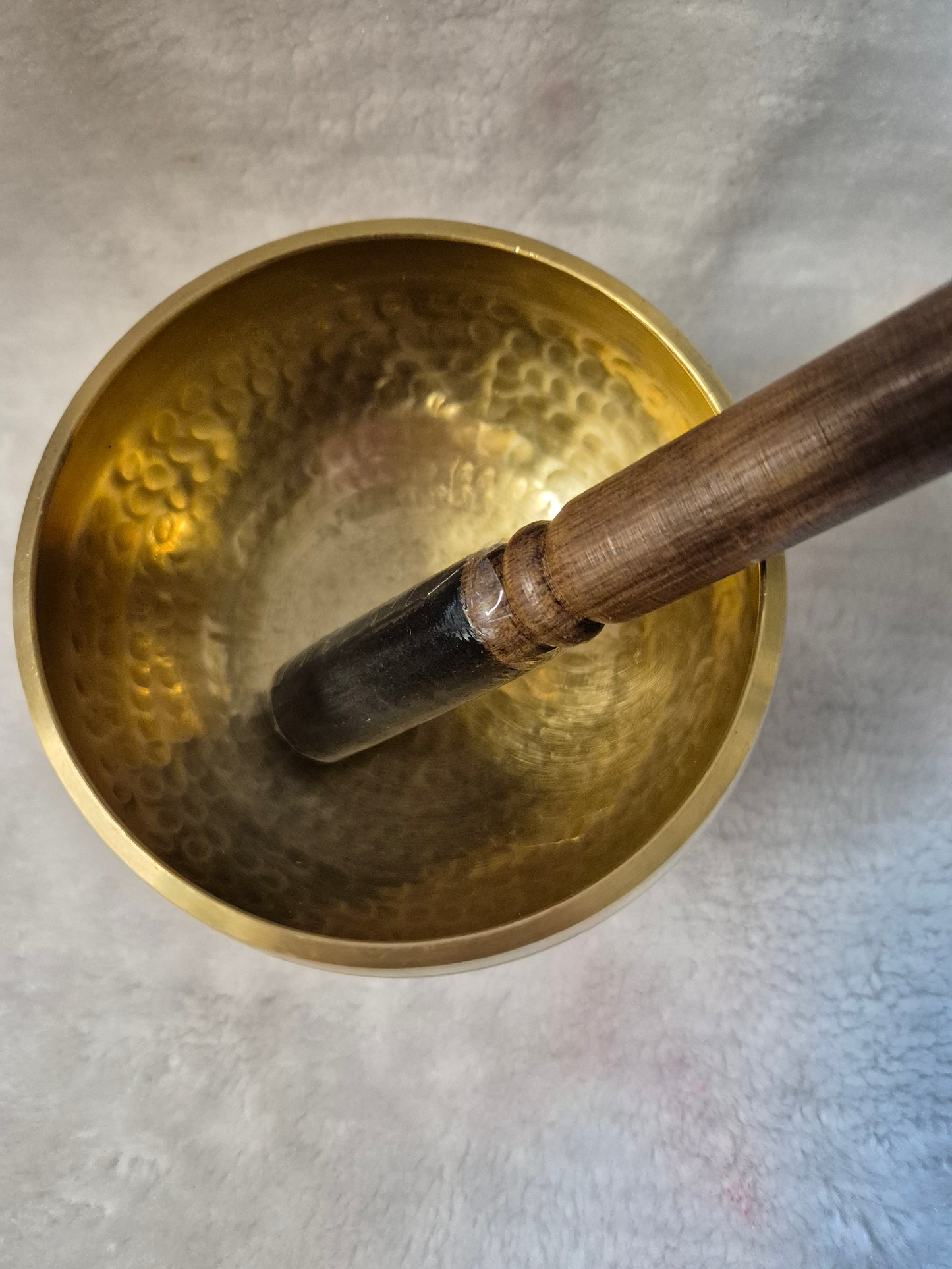 Small Hand Beaten Singing Bowl