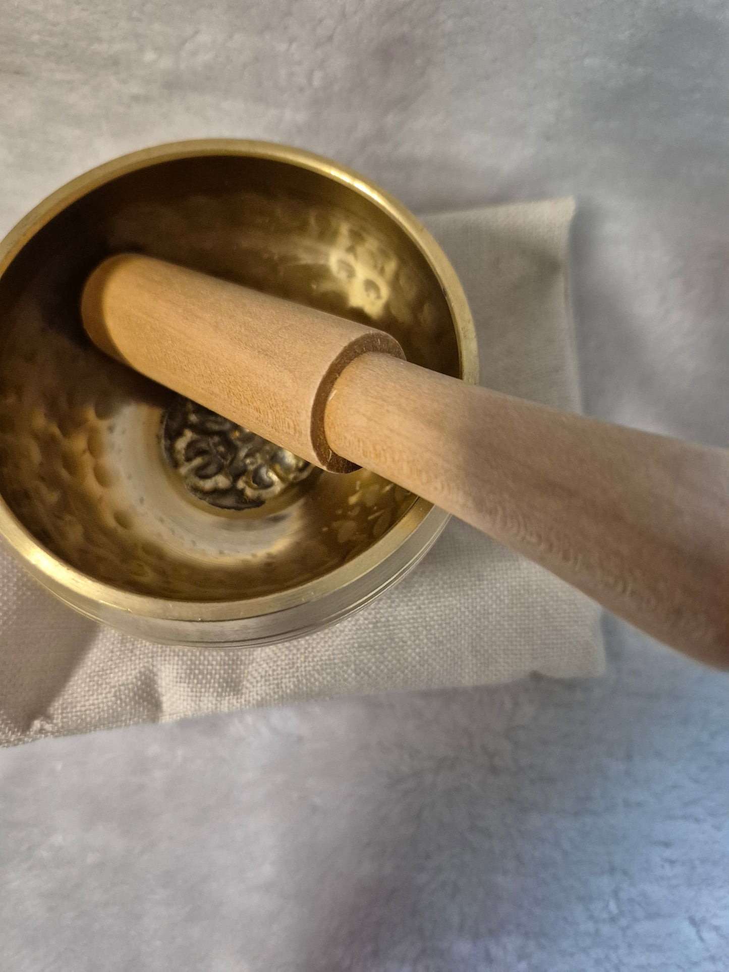 Small Hand Beaten Singing Bowl