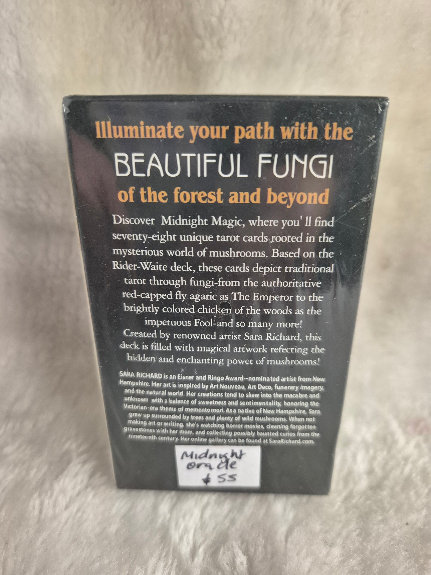 Midnight magic - A Tarot Deck of Mushrooms - Sara Richard