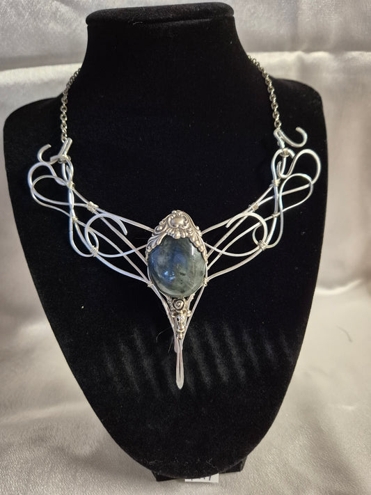 Gothic Labradorite Necklace