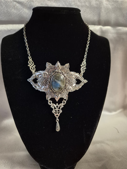 Gothic Labradorite Necklace