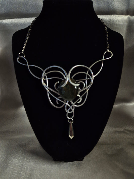 Gothic Labradorite Necklace