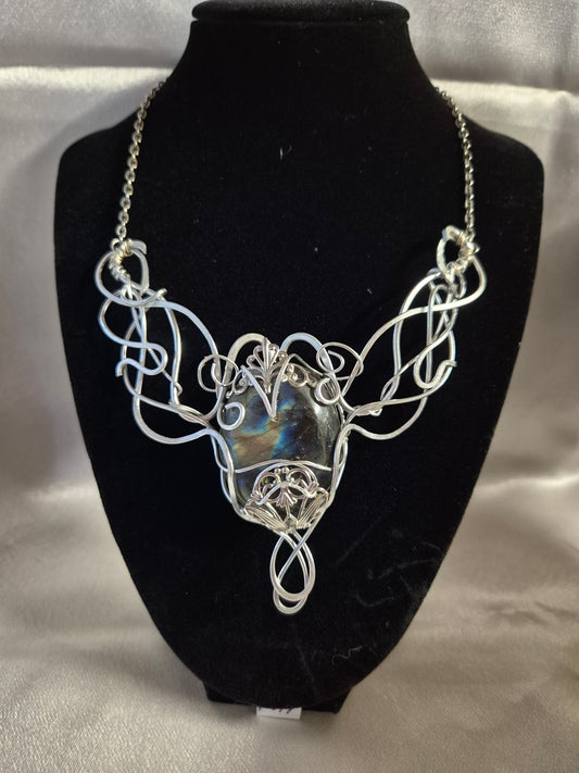 Gothic Labradorite Necklace
