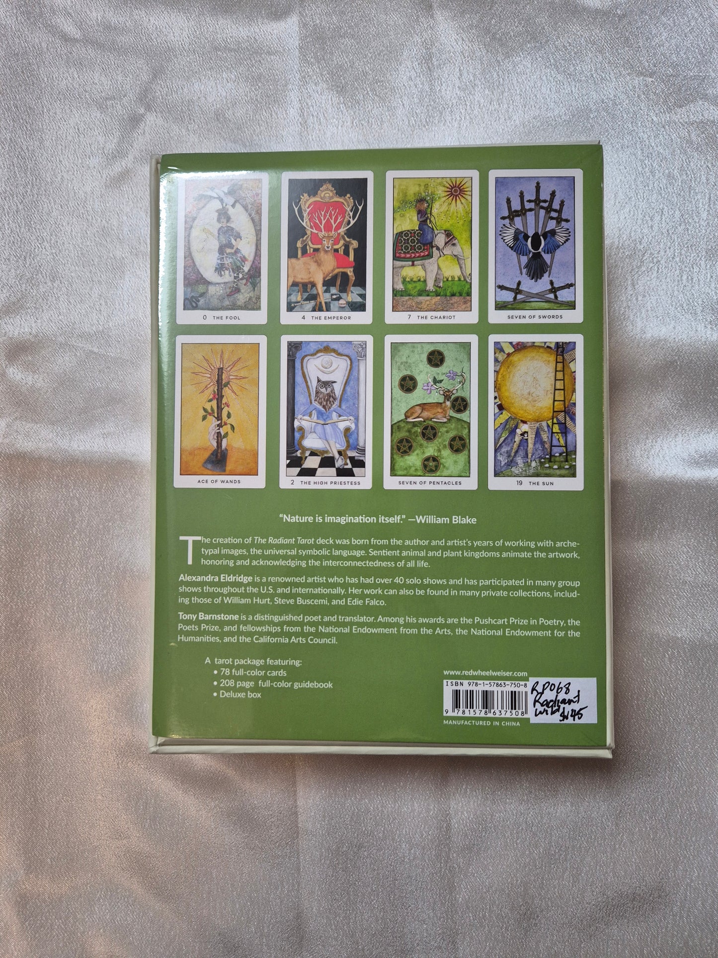 The Radiant Tarot - Alexandra Eldridge & Tony Barnstone