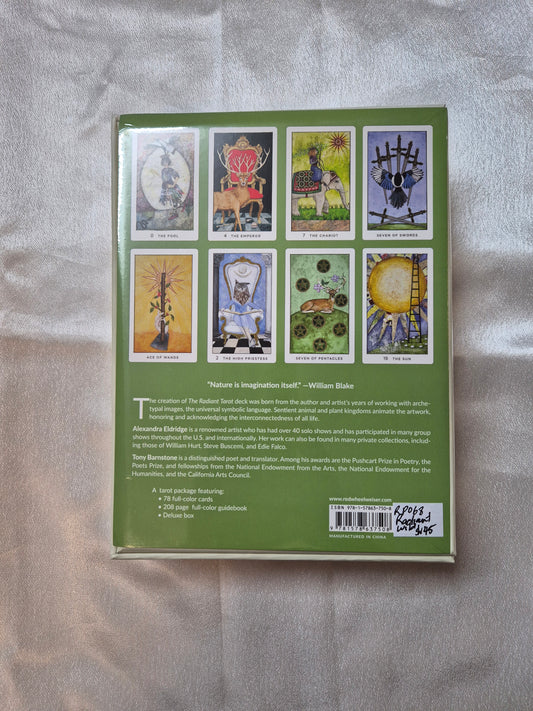 The Radiant Tarot - Alexandra Eldridge & Tony Barnstone