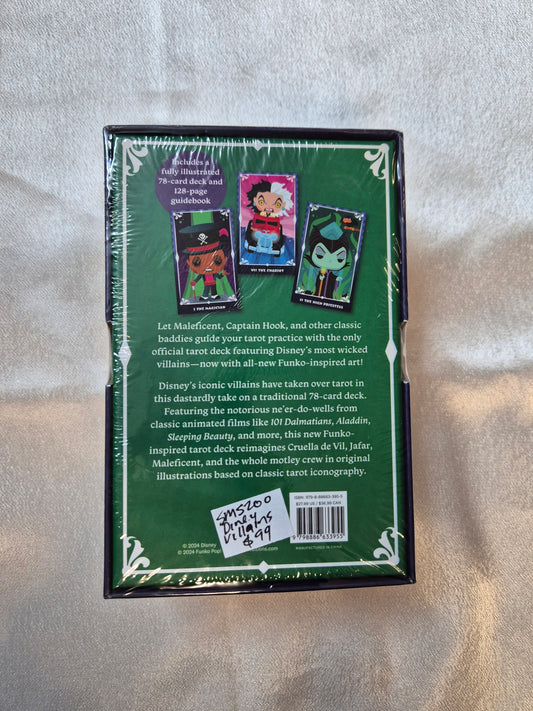 Disney Villains Tarot Deck & Guidebook