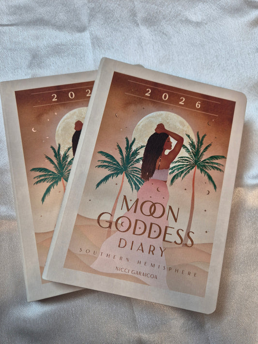 2026 Moon Goddess Diary - Southern Hemisphere - Nicci Garaicoa
