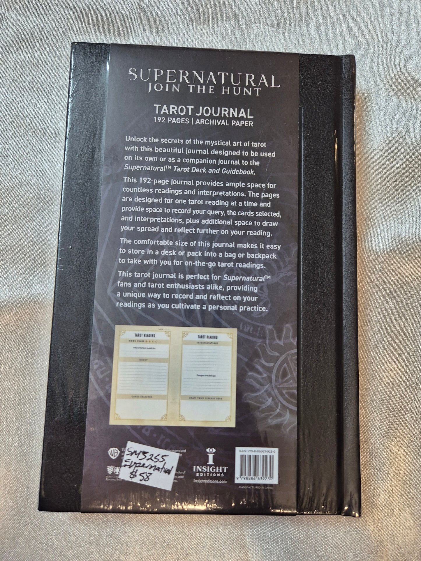 Supernatural Join the Hunt Tarot Journal