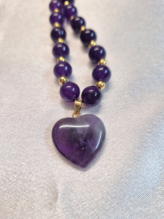 Beautiful Amethyst Necklace