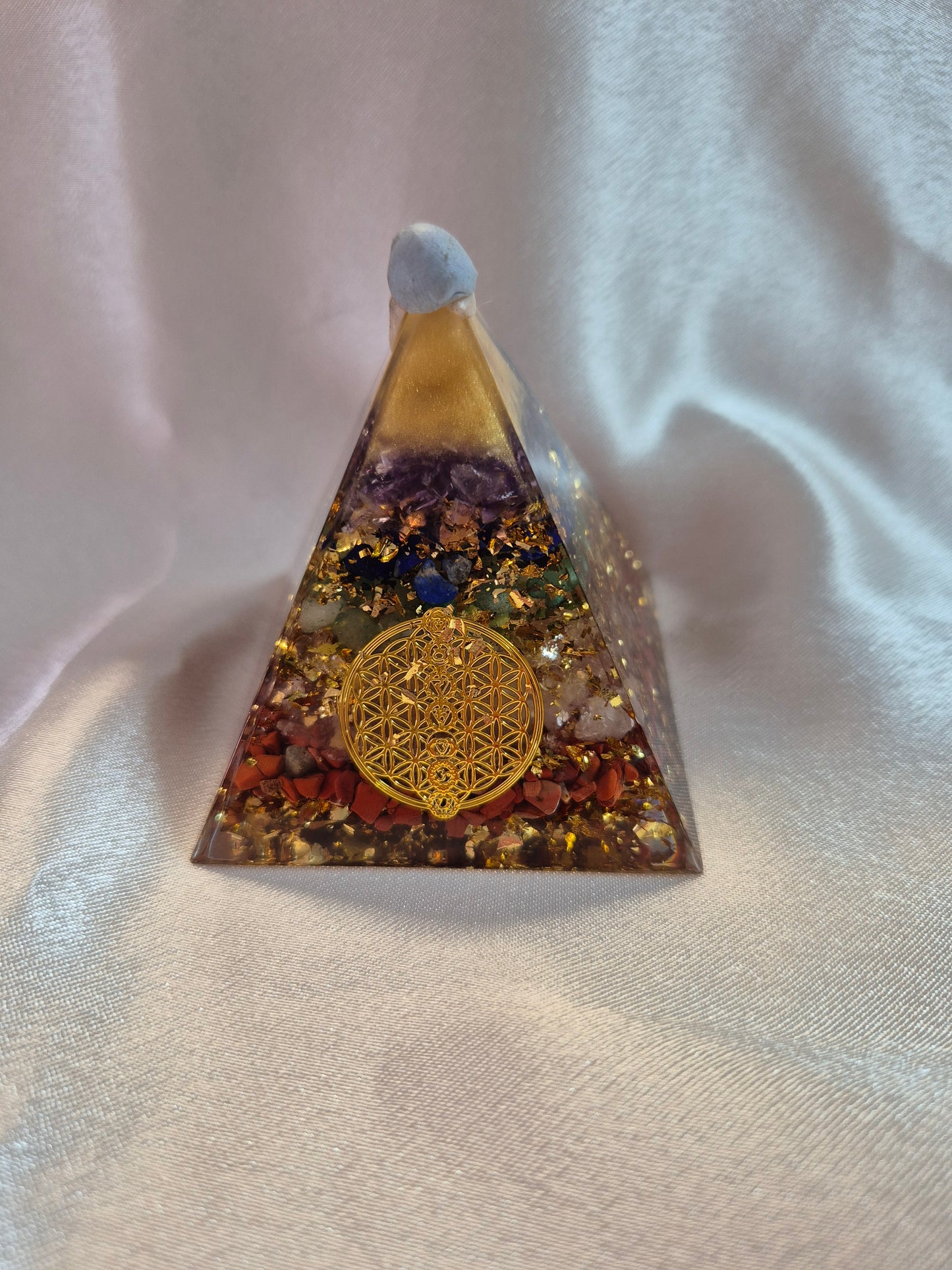 Orgonite Chakra Pyramid
