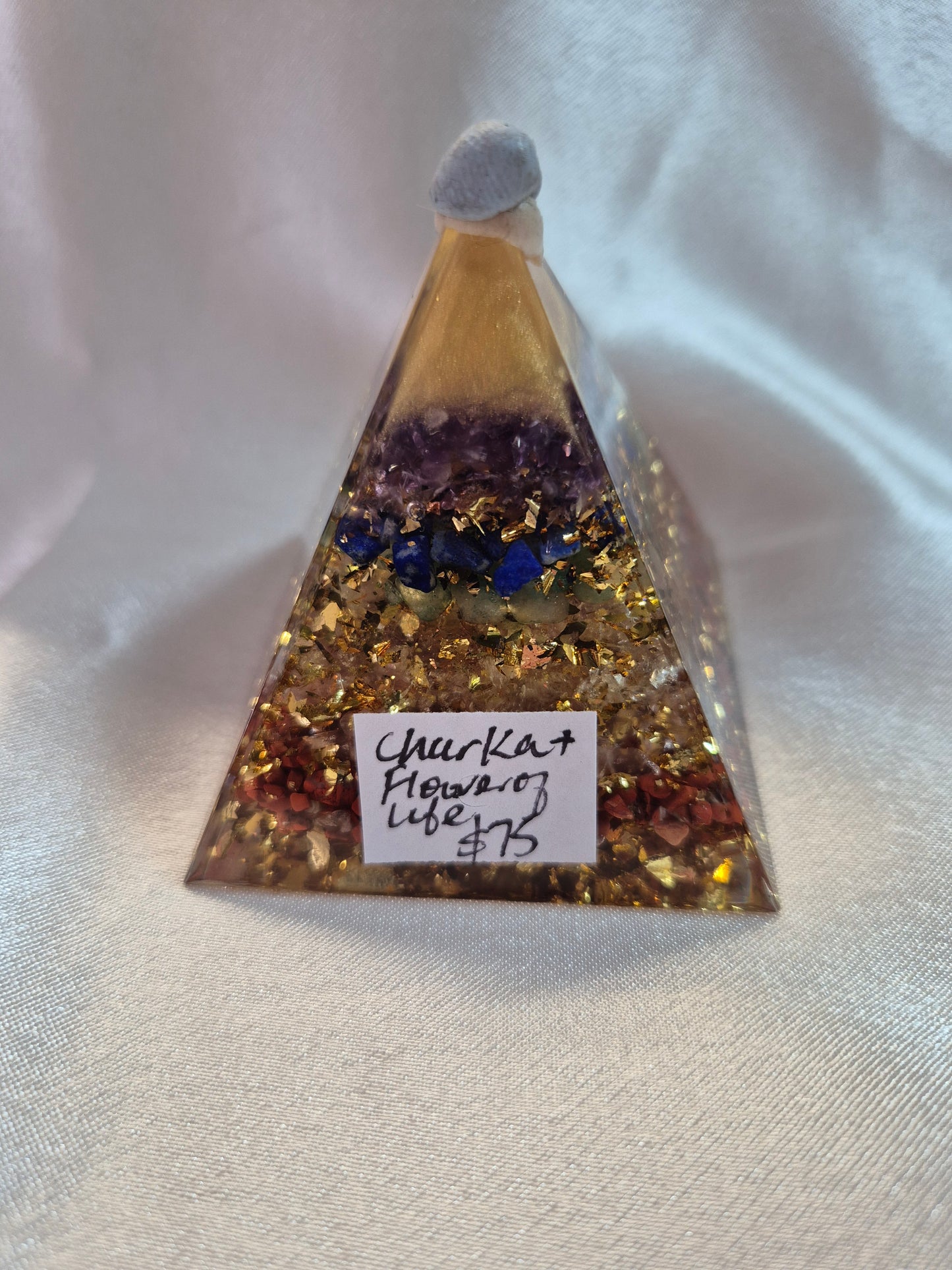 Orgonite Chakra Pyramid