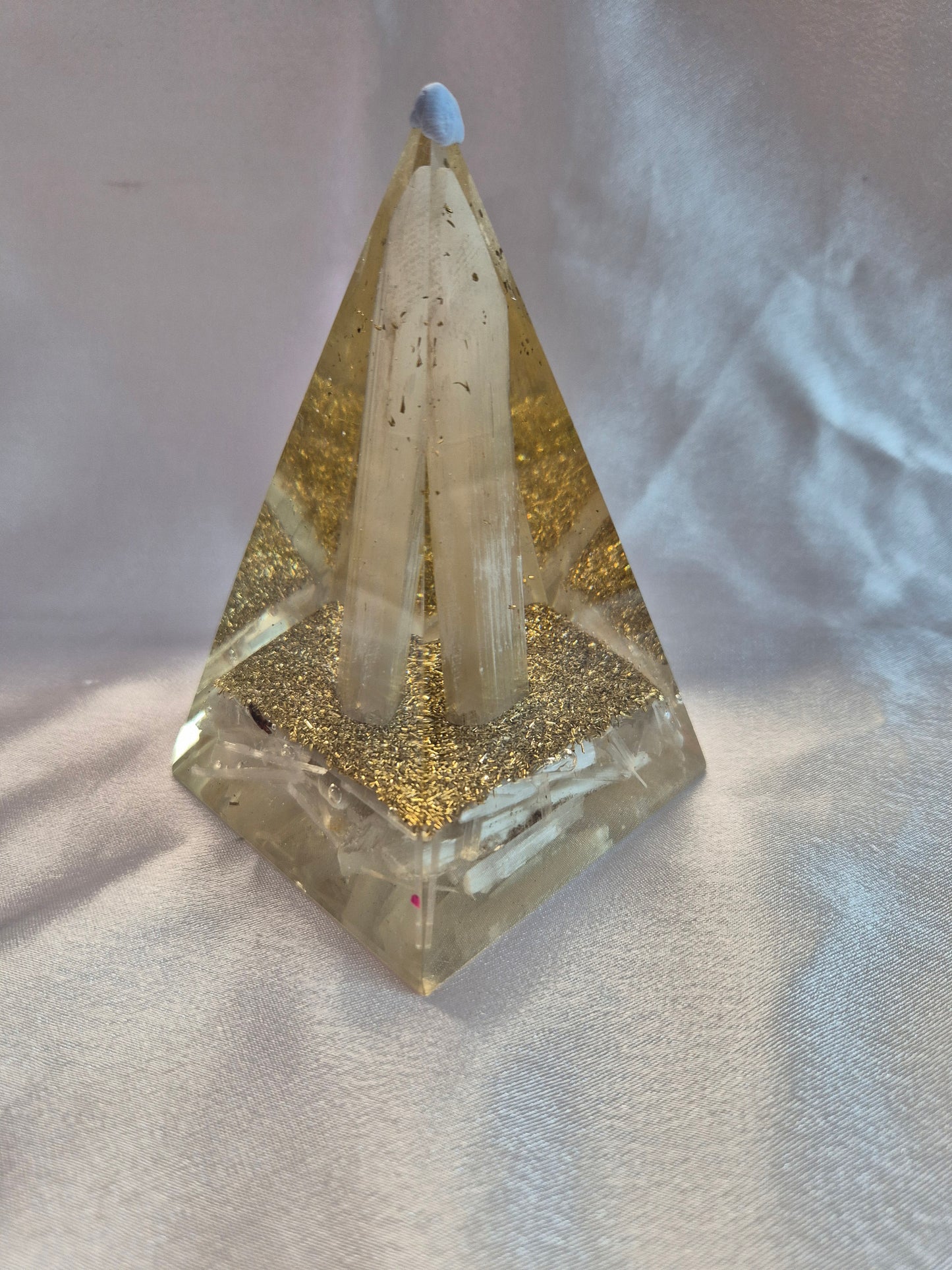 Orgonite Clear Quartz Pyramid