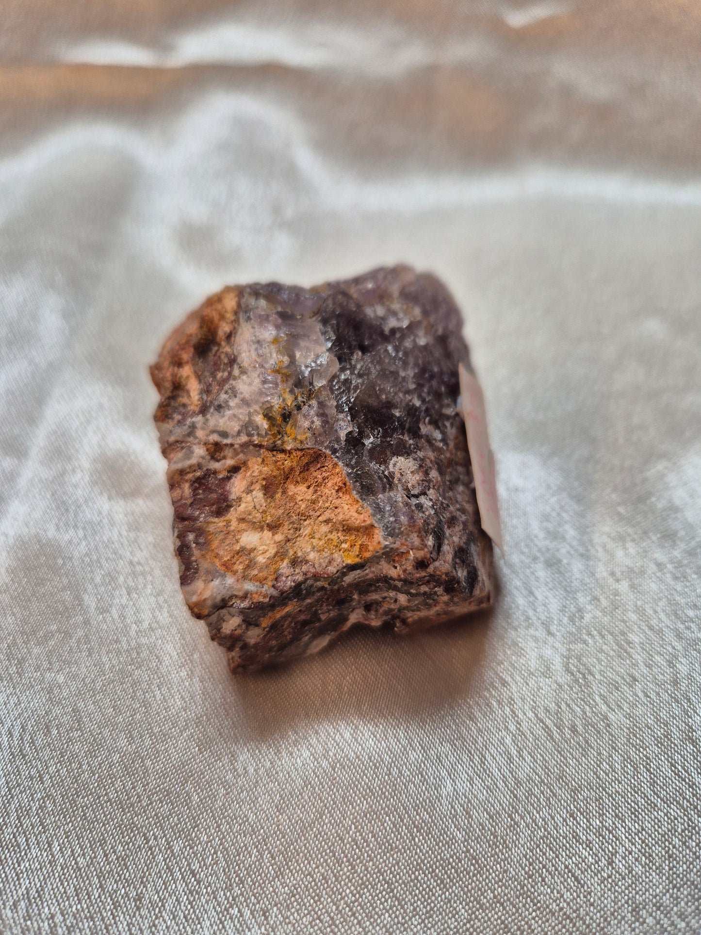 Raw Chevron Amethyst