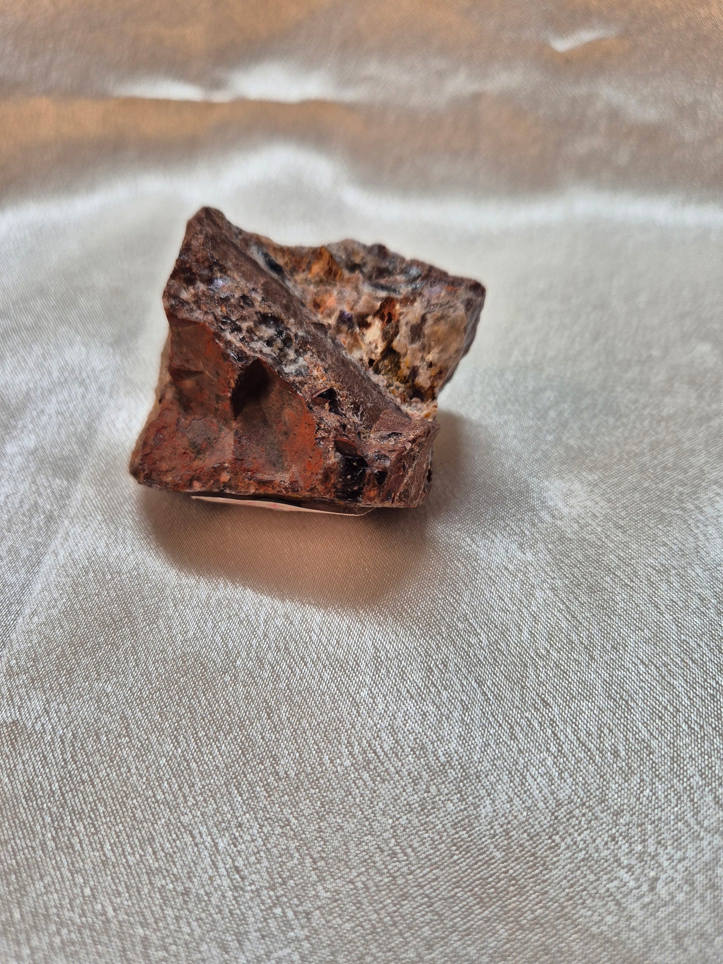 Raw Chevron Amethyst