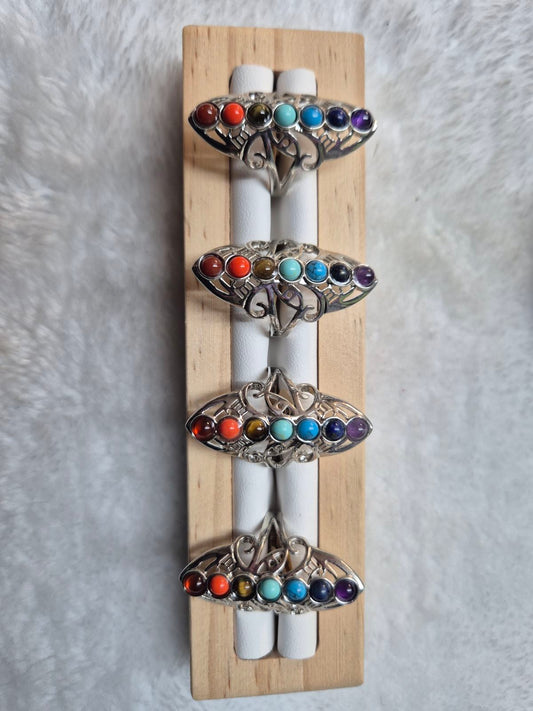 Seven Chakra Ring