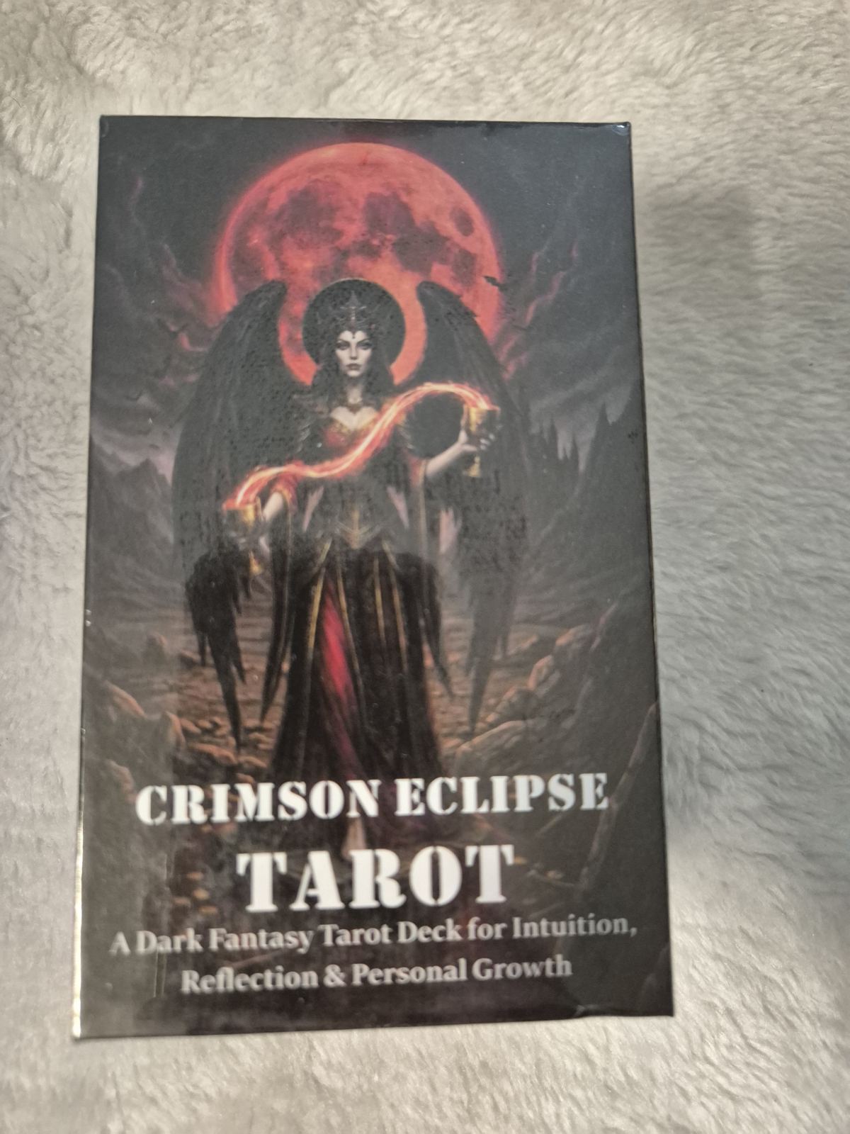 Crimson Eclipse Tarot – Dark Fantasy & Gothic Tarot Deck