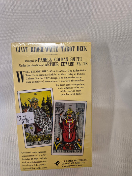 Giant Rider-Waite Tarot Deck