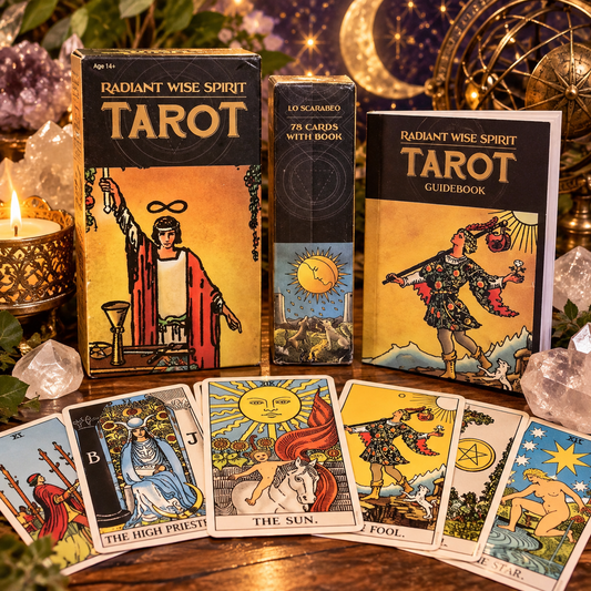 Radiant Wise Spirit Tarot – 78 Cards with Guidebook