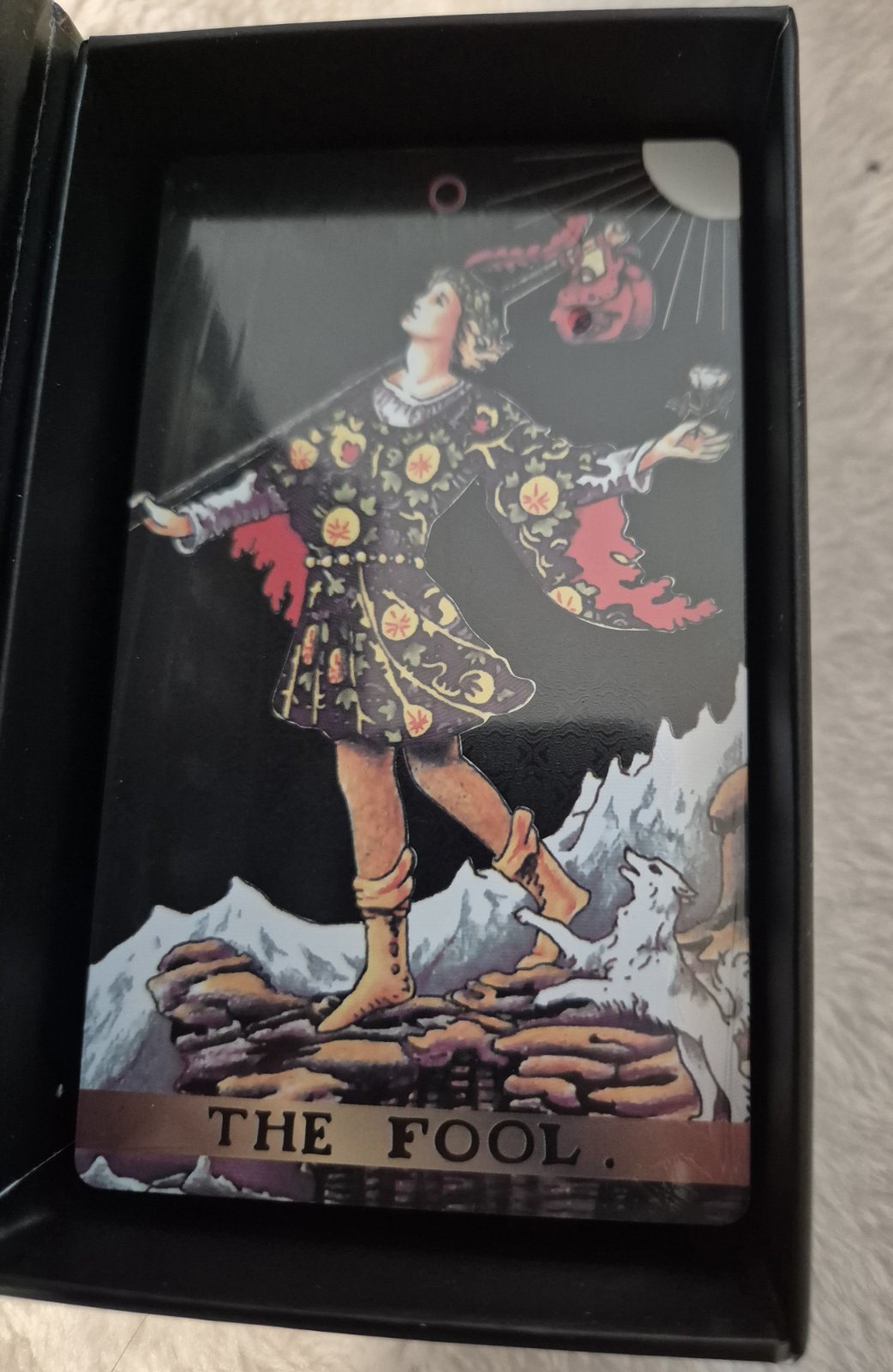 Black & Gold Foil Tarot Cards – Classic Midnight Edition