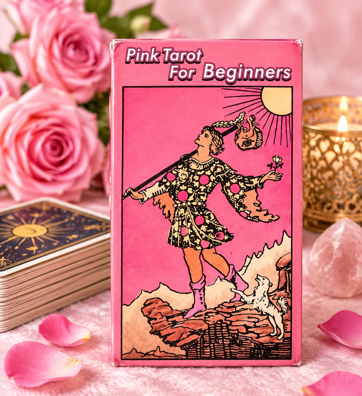 Pink Tarot for Beginners – 78-Card Traditional Tarot Deck