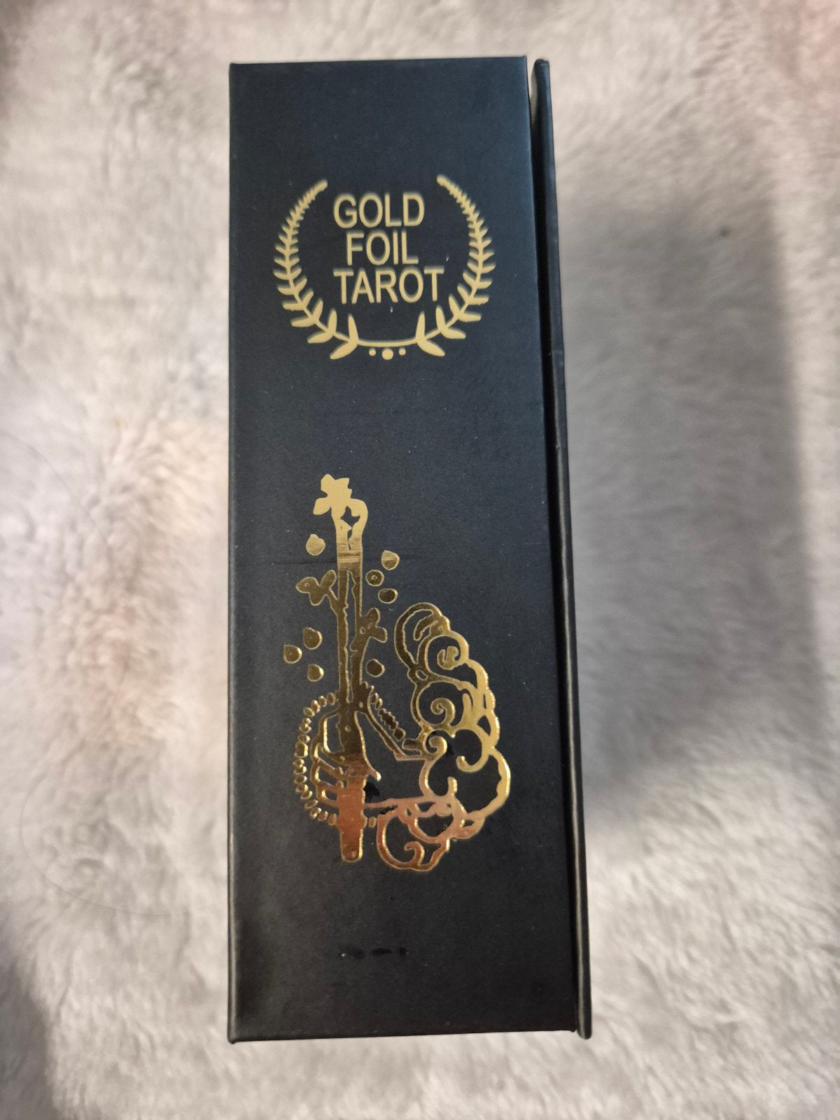 Black & Gold Foil Tarot Cards – Classic Midnight Edition