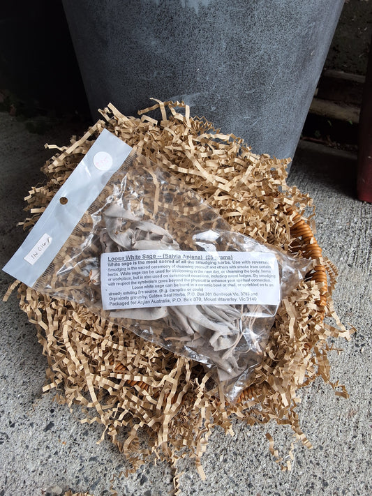 Loose white Sage - (Salvia Apiana) (25 grams)