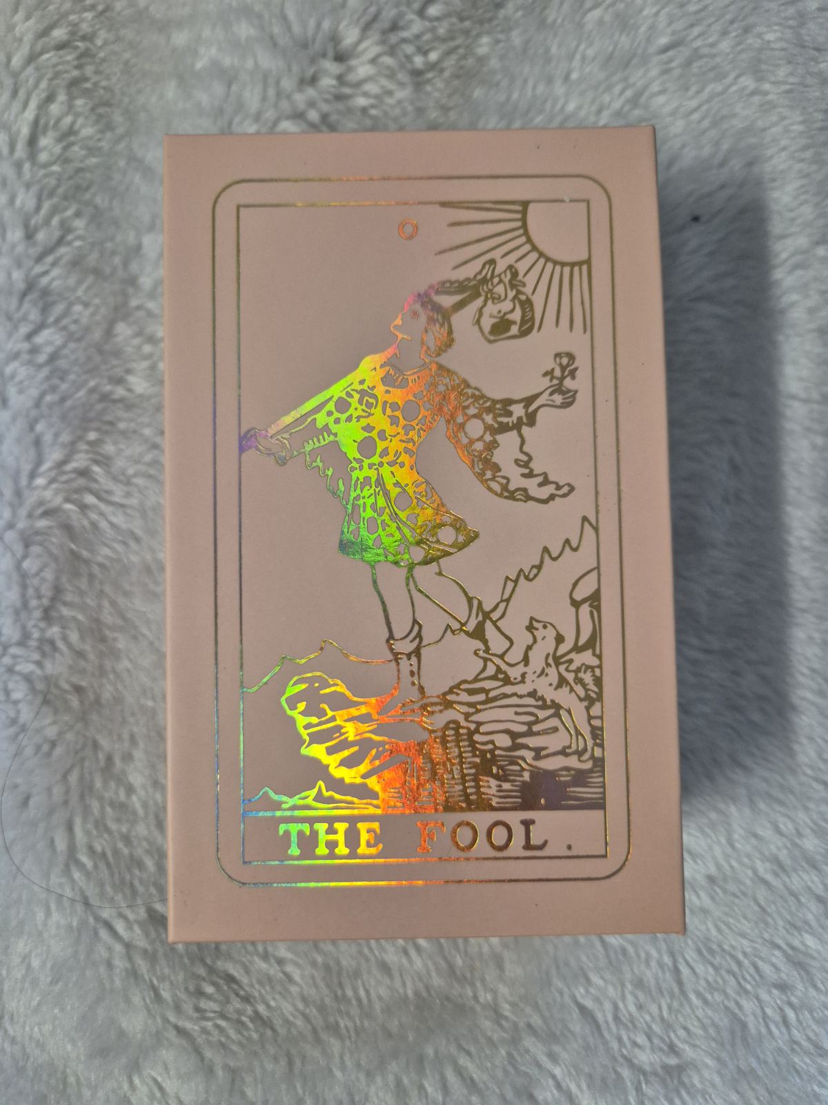 Rose Pink & Gold Foil Tarot Cards – Luxury Rose Gold Edition with Guidebook