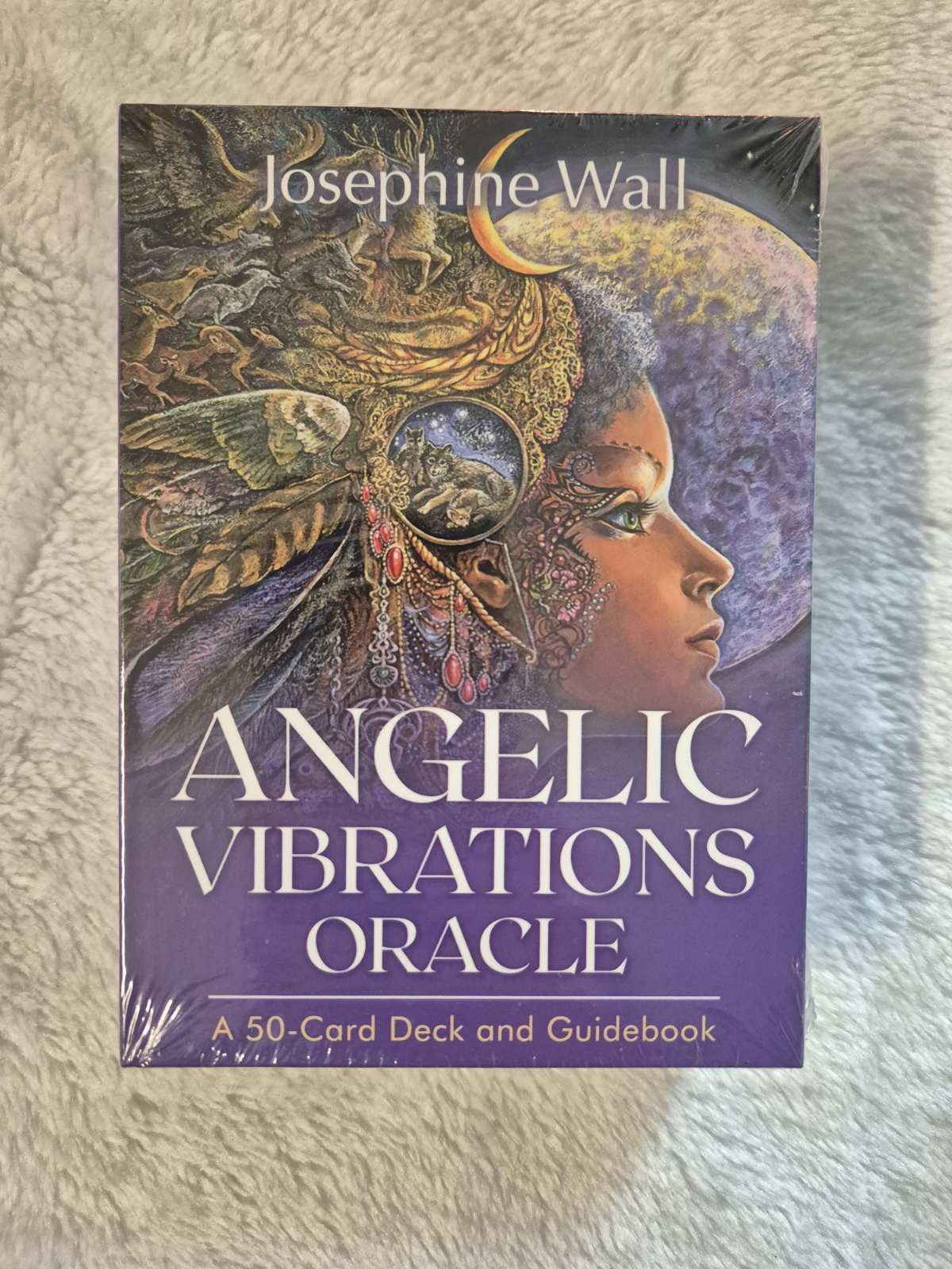 Angelic Vibrations Oracle – 50-Card Deck & Guidebook by Josephine Wall