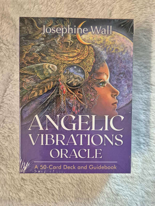 Angelic Vibrations Oracle – 50-Card Deck & Guidebook by Josephine Wall