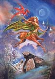 Flight of Rhiannon Card