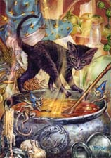 Cauldron Capers Card