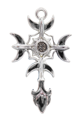 Gothic Moon Cross