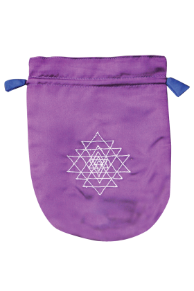 Purple Shri Yantra Tarot Bag