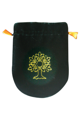 Green Tree Of Life Tarot Bag